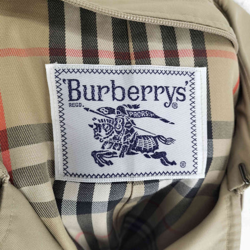 バーバリーズ BURBERRYS 白タグ ノバチェック トレンチコート メンズ