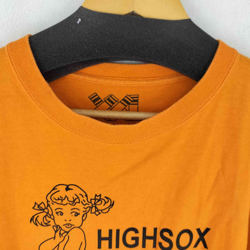 HIGHSOX SKATEBOARDS フロントプリント S/S Tシャツ メンズ