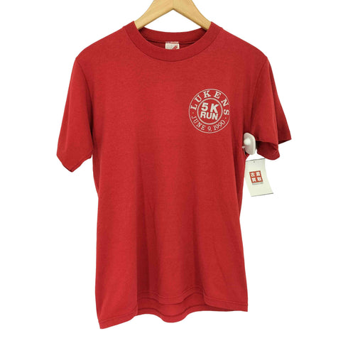 ジャージーズ JERZEES 90s USA製 プリント クルーネック 半袖 Tシャツ メンズ import:M