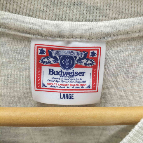 バドワイザー Budweiser クルーネックTシャツ メンズ import:L
