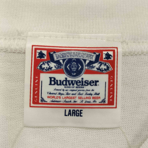 バドワイザー Budweiser クルーネックTシャツ メンズ import:L