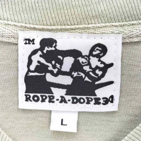 ROPE A DOPE 34 プリントクルーネックTシャツ メンズ L