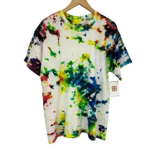 ギルダン GILDAN タイダイ染め クルーネック 半袖 Tシャツ メンズ import:M