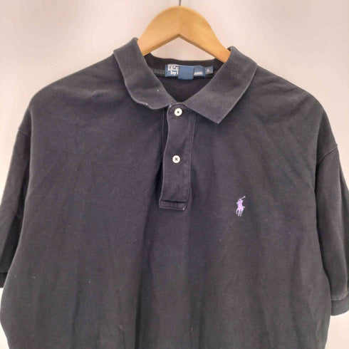ポロバイラルフローレン Polo by RALPH LAUREN プラケット 2ボタン ポロシャツ メンズ JPN:L