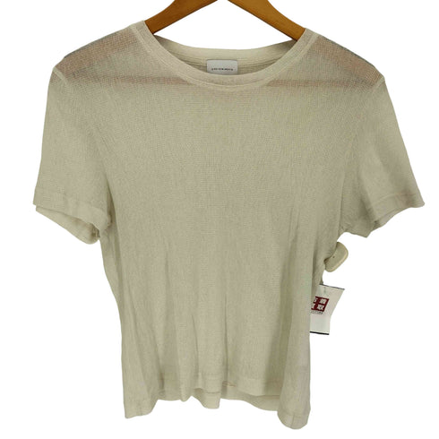 グリーンレーベルリラクシング GREEN LABEL RELAXING シアー ラメ チュール Tシャツ レディース FREE