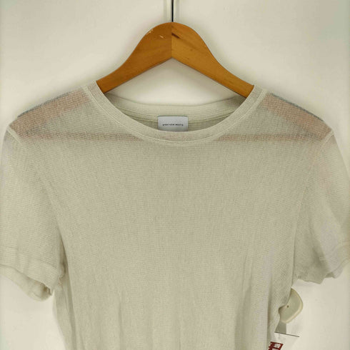 グリーンレーベルリラクシング GREEN LABEL RELAXING シアー ラメ チュール Tシャツ レディース FREE
