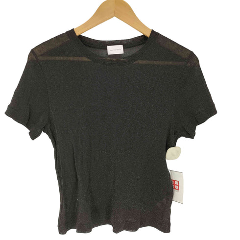 グリーンレーベルリラクシング GREEN LABEL RELAXING シアー ラメ チュール Tシャツ レディース FREE