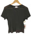 グリーンレーベルリラクシング GREEN LABEL RELAXING シアー ラメ チュール Tシャツ レディース FREE