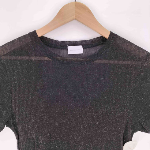 グリーンレーベルリラクシング GREEN LABEL RELAXING シアー ラメ チュール Tシャツ レディース FREE