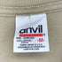 アンビル Anvil 90s USA製 プリント クルーネック 半袖 Tシャツ メンズ import:M