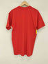ヘインズ Hanes 90s USA製 3D FLORIDA フラミンゴプリント クルーネック 半袖 Tシャツ レディース import:M