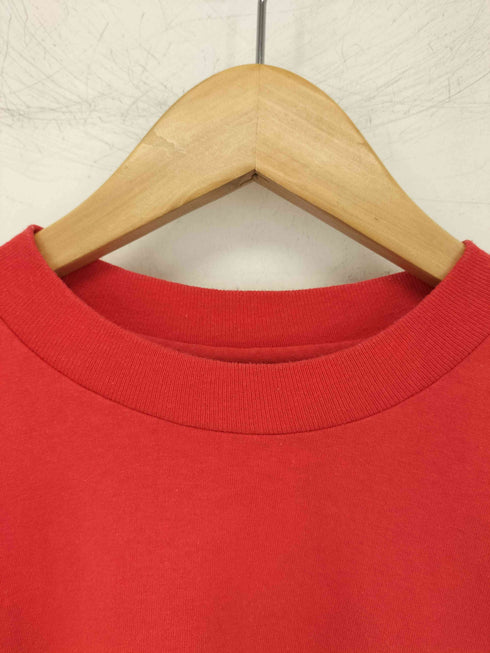 ヘインズ Hanes 90s USA製 3D FLORIDA フラミンゴプリント クルーネック 半袖 Tシャツ レディース import:M