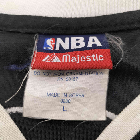 エヌビーエー NBA 90-00s コラボ ボディ NBA チーム ロゴ ワッペン 刺繍 オール チーム メンズ import:L