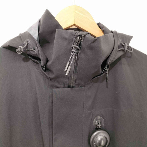 ブルーレーベルクレストブリッジ BLUE LABEL CRESTBRIDGE フーデッド ソフトシェル ジャケット ヒートコート メンズ import:M