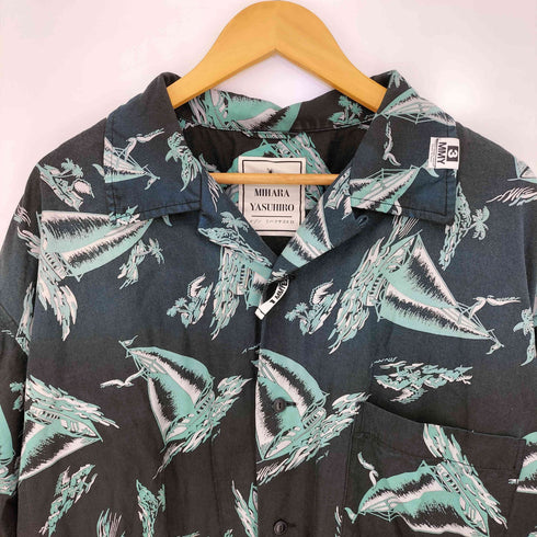 メゾンミハラヤスヒロ Maison MIHARA YASUHIRO 25ss Vintage Like Aloha Short-Sleeve Shirt メンズ JPN:48
