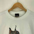 バターグッズ BUTTER GOODS USA製 Doberman Print Sweatshirt クルーネックスウェット メンズ import:L