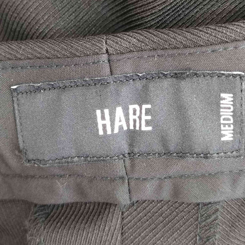 ハレ HARE 1タック ワイド スラックス メンズ JPN:M