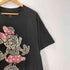 テーマパーク キャラクター テキスト プリント S/S Tシャツ メンズ import:XL