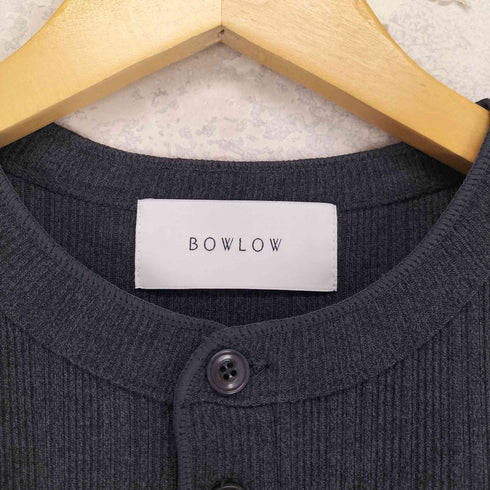 BOWLOW ボタン付きヘンリーネックTシャツ レディース JPN:M