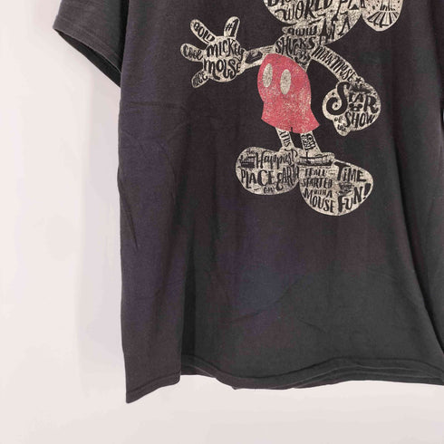 ヘインズ Hanes ボディ テーマパーク キャラクター テキスト プリント S/S Tシャツ メンズ import:XL