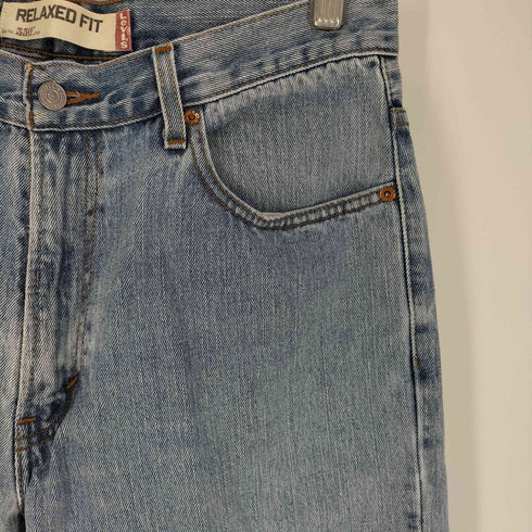 リーバイス Levis 00S 550 ボタン裏896刻印 RELAXED FIT テーパードデニムパンツ メンズ W34 L34