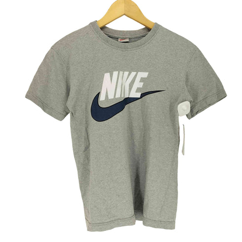 ナイキ NIKE 90-00s 銀タグ フロントプリントクルーネックTシャツ レディース