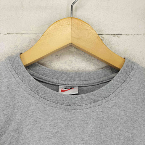 ナイキ NIKE 90-00s 銀タグ フロントプリントクルーネックTシャツ レディース
