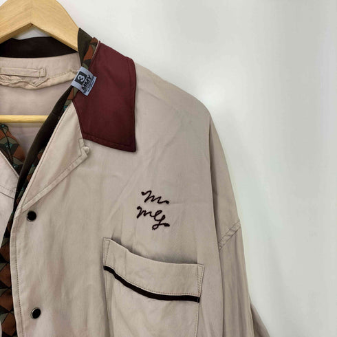 メゾンミハラヤスヒロ Maison MIHARA YASUHIRO 23ss Mix layered bowling shirt メンズ JPN:48