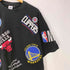 エヌビーエー NBA 23SS 別注 NBA チーム ロゴ ランダム ワッペン TEE ショートスリーブ カットソー メンズ import:M