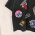 エヌビーエー NBA 23SS 別注 NBA チーム ロゴ ランダム ワッペン TEE ショートスリーブ カットソー メンズ import:M