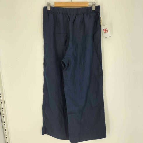 エイチアンドエム H&M リネン イージー ストレート ワイド パンツ レディース M
