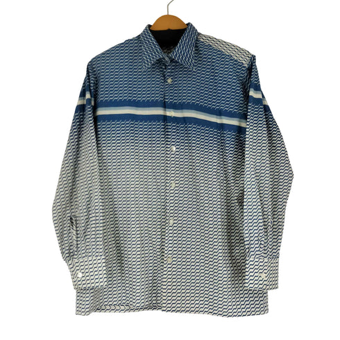 70S 総柄 L/S シャツ メンズ