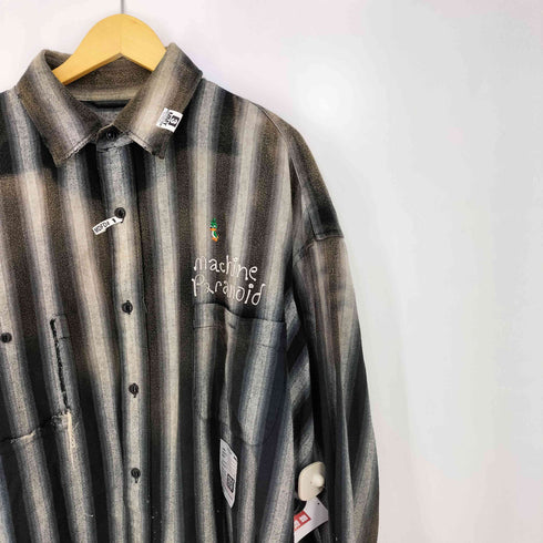 メゾンミハラヤスヒロ Maison MIHARA YASUHIRO 24aw Vintage Like Stripe Shirt メンズ JPN:50