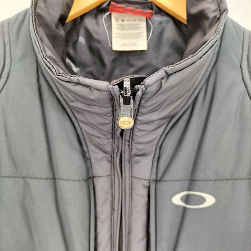 オークリー OAKLEY 90-00s 赤アグ リバーシブル 中綿 ベスト メンズ import:S