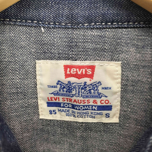 リーバイス Levis FOR WOMEN 90s ウエスタンデニムシャツ レディース S