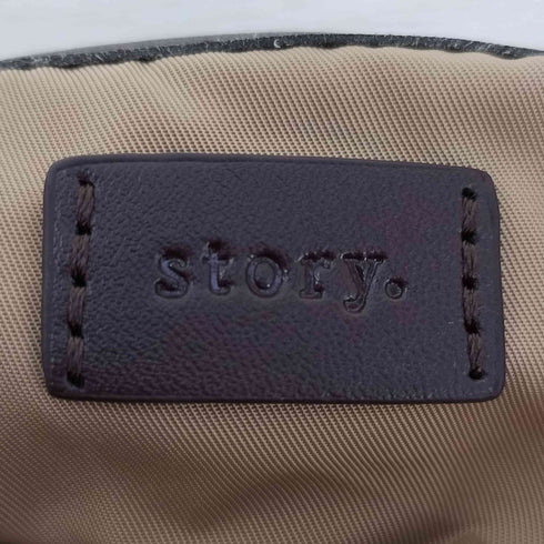 ストーリー Story. 2WAY ヒョウ柄 ショルダーバック ハンドバック レディース