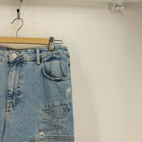 ザラ ZARA バギーワイドデニムパンツ メンズ US:30-31