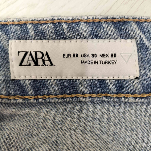 ザラ ZARA バギーワイドデニムパンツ メンズ US:30-31