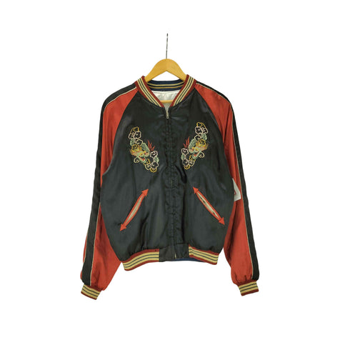 テイラートウヨウ TAILOR TOYO テーラー東洋 TOKYO CLUB × WHITE TIGER ACETATE SOUVENIR JACKET コラボ 沖縄 リバーシブル アセテート スーベニア ジャケット スカジャン メンズ JPN:L