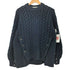 ジーユー GU by rokh ケーブルセーター NAVY Mサイズ レディース JPN:M