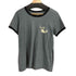 ムービーキャラクタープリント S/S リンガーTシャツ メンズ import:L