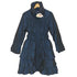 BLUE COLLECTION シェイプ フリルデザインダウンコート レディース 40