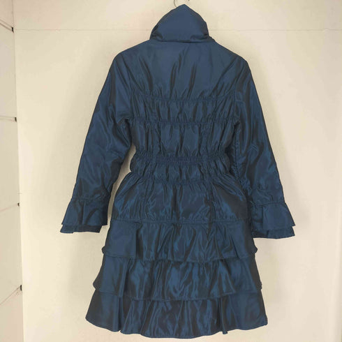BLUE COLLECTION シェイプ フリルデザインダウンコート レディース 40