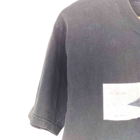 USA製 プリントクルーネックTシャツ メンズ
