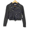 マウジー moussy lamb leather LEATHER RIDERS ジャケット レディース JPN:1