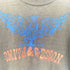 90s USA製 両面プリントクルーネックTシャツ メンズ JPN:M