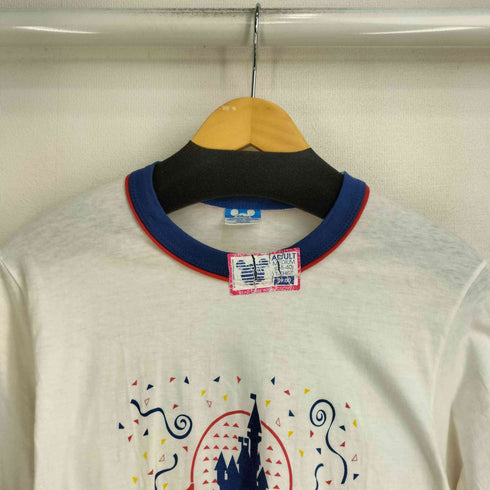 80's テーマパーク 15周年 リンガーTシャツ メンズ import:M