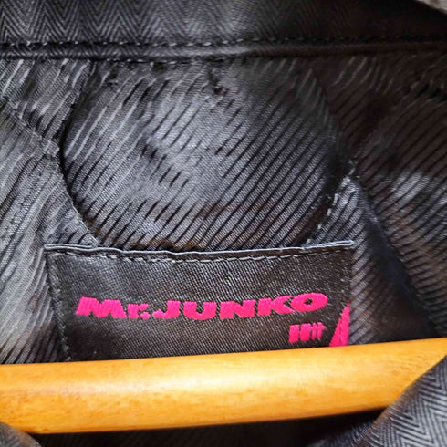ミスタージュンコ Mr.JUNKO キルティングライナー付き ステンカラージップコート メンズ JPN:M