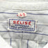 SELISE 60~70s マチあり ストライプ グランパシャツ メンズ 45