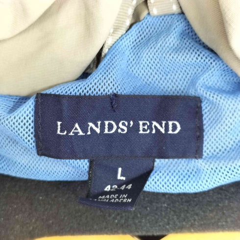 ランズエンド LANDS END フード収納 ナイロンジャケット メンズ JPN:L